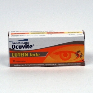 ОКУВИТ ЛУТЕИН ФОРТЕ 30 табл. Ocuvite Lutein Forte Eye Vitamins