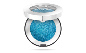 Сенки за очи с блестящ ефект 1g Pupa Vamp! Wet&Dry Eyeshadow 304 Vibrant Turquoise 