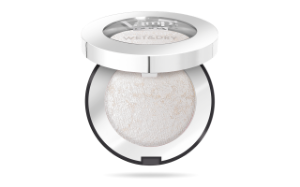 Сенки за очи с блестящ ефект 1g Pupa Vamp! Wet&Dry Eyeshadow  401 Pearly White