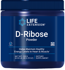 Д Рибоза 150 g, 5000 mg пудра Life Extension D Ribose Powder