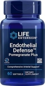 Стандартизирани екстракти от нар 60 софтгел капс. Life Extension Endothelial Defense™ Pomegranate Plus