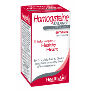 ХОМОЦИСТЕИН  60 табл. HealthAid Homocysteine (Trimethylglycine Choline Vit B12 Folic Acid)