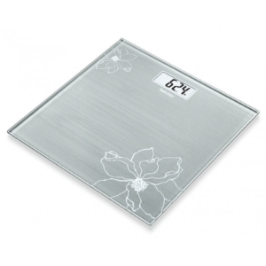 Стъклена везна за баня сива  Beurer GS 10 glass bathroom scale 