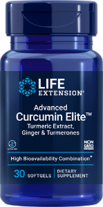 Екстракт от куркума джинджифил и сминдух 30 софтгел капс. Life Extension Advanced Curcumin Elite Turmeric Extract Ginger & Turmerones