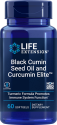 Черен кимион масло + куркумин 60 софтгел капс. Life Extension Black Cumin Seed Oil with Curcumin Elite™ Turmeric Extract
