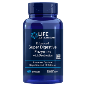 Подобрени супер храносмилателни ензими с пробиотици 60 капс. Life Extension Enhanced Super Digestive Enzymes with Probiotics