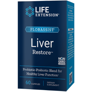 Пробиотично-пребиотична смес за здрав черен дроб 60 капс. Life Extension FLORASSIST® Liver Restore™