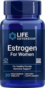 Естроген растителна формула 30 табл. Life Extension Estrogen For Women
