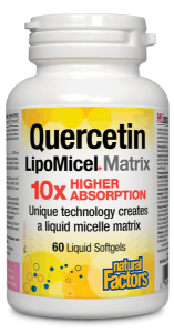Кверцетин 250 mg 60 софтгел капс. Natural Factors Quercetin LipoMicel Matrix