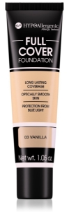 Хипоалергенен фон дьо тен 30g  Bell HYPOAllergenic Full Cover Foundation 03 Vanilla