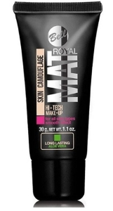 Дълготраен матиращ фон дьо тен 30ml Bell Royal Mat Skin Camouflage Make up 03 beige