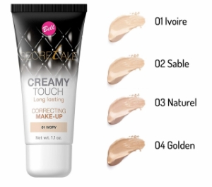 Дълотраен матиращ фон дьо тен  30 ml Bell Secretale Creamy Touch Correcting Make up 04 Golden Beige