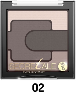 Палитра сенки за очи с 4 цвята 5g Bell Secretale Eyeshadow Kit 02