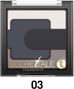 Палитра сенки за очи с 4 цвята 5g Bell Secretale Eyeshadow Kit 03