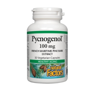 Пикногенол 100 mg 30 капс. Natural Factors Pycnogenol Pine Bark Extract