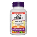 Коензим Q10 100 mg + Омега 3 45 софтгел капс. Webber Naturals CoQ10 Omega 3 100/450 mg