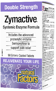 Протеолитични ензими 90 табл. Natural Factors Zymactive Proteolytic Enzyme Double Strength