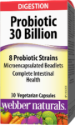 Пробиотик 8 щама 30 млрд. активни пробиотици 30 капс. Webber Naturals  Probiotic 30 Billion 8 Probiotic Strains