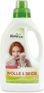 Био течен перилен препарат за вълна и коприна 750 ml ALMAWIN WOOL & SILK