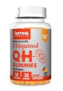 Убиквинол с висока абсорбация  50 mg 30 гъми  Jarrow Formulas Ubiquinol QH-Gummies