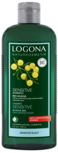 LOGONA  Био Шампоан  Акация  за  чувствителен  скалп  250 ml  Organic Acacia Sensitive Shampoo