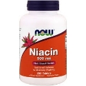 Ниацин Витамин B 3 500 mg  250 табл. NOW Foods Niacin