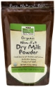 Обезмаслено сухо мляко на прах 340g NOW Foods Sports Non-Fat Dry Milk Powder Organic