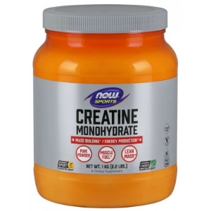 Креатин Монохидрат 1000g NOW Foods Sports Creatine Monohydrate Powder