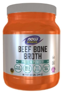 Телешки костен бульон на прах 544g NOW Foods Sports Bone Broth, Beef Powder