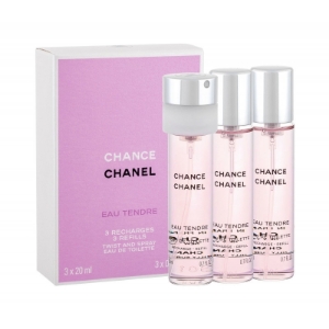 EDT за жени 3 x 20 ml Chanel Chance