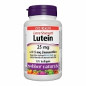 Лутеин 25 mg със зеаксантин 5 mg за здраве на очите 175 софтгел капс. Webber Naturals Lutein 25 mg With Zeaxanthin 5 mg For Eye Health 