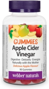 ЯБЪЛКОВ ОЦЕТ 90 желирани табл. Webber Naturals Apple Cider Vinegar Gummies