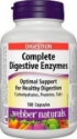 ХРАНОСМИЛАТЕЛНИ ЕНЗИМИ 182 mg 90 табл. Webber Naturals Complete Digestive Enzymes