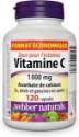 ВИТАМИН С КАЛЦИЕВ АСКОРБАТ 1000 mg 120 капс. Webber Naturals Vitamin C Calcium Ascorbate Stomach Friendly