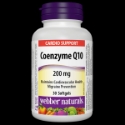 Коензим Q10 200 mg 30 софтгел капс. Webber Naturals Coenzyme Q10