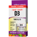 ВИТАМИН D3 TEЧЕН 1000 IU  25 ml 100 дози Webber Naturals Vitamin Liquid D3