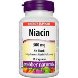 НИАЦИН /ИНОЗИТОЛ ХЕКСАНИКОТИНАТ / 560 mg 90 капс. Webber Naturals No Flush Niacin