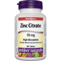 ЦИНК ЦИТРАТ 50 mg 180 табл. Webber Naturals Zinc Citrate