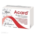 Акард 75 mg 120 табл. Acard