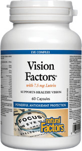 Формула за силно зрение 60 капс. Natural Factors Vision Factors