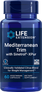 Формула за намаляване на телесните мазнини 60 капс. Life Extension Mediterranean Trim with Sinetrol®-XPur