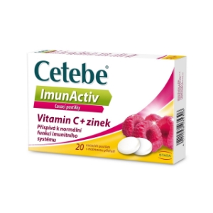 ЦЕТЕБЕ АКТИВ 250mg/5m Х 20  Cetebe Active defense fit lozenges