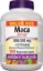 Мака + Корейски женшен  150 вег.капс. Webber Naturals Maca Energy with Ginseng 500/200 mg