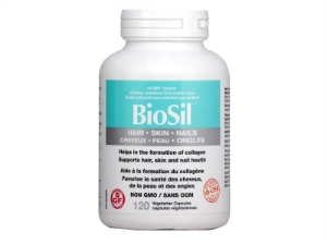 БиоСил Коса кожа и нокти 120 капс. Natural Factors BioSil® Hair Skin Nails