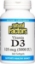 Витамин D3 5000 IU 240 софтгел капс. Natural Factors Vitamin D3 125 mcg 