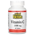 ВИТАМИН C 1000 mg + ШИПКА И БИОФЛАВОНИ 90 табл. Natural Factors Vitamin C Plus Bioflavonoids & Rosehips