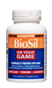 Формула за ставите тъканите и хрущялите 30 капс. Natural Factors BioSil® On Your Game