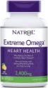 Омега 3  2400 mg 60 софтгел капс. Natrol Extreme Omega® Lemon