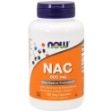 N-АЦЕТИЛ ЦИСТЕИН 600 mg  100 капс.  NOW Foods NAC