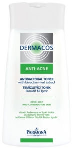 Антибактериален тоник 150ml Dermacos Anti Acne Antibacterial Toner with Bioactive Mud Extract